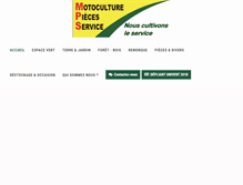 Tablet Screenshot of motoculture-dinan.com